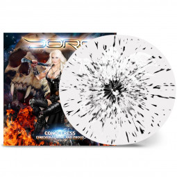 DORO - CONQUERESS (FOREVER STRONG AND PROUD) (WHITE/BLUE MARBLED) - 2LP