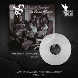 MASTERS HAMMER - THE RITUAL MURDER (TRANSPARENT ULTRA CLEAR) - LP