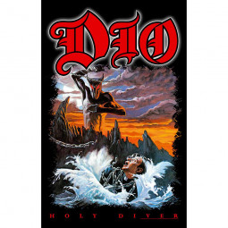 DIO - HOLY DIVER - TEXTILNÍ PLAKÁT