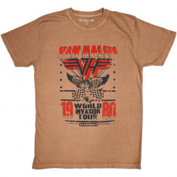 VAN HALEN - WORLD INVASION (DISTRESSED) - TRIKO