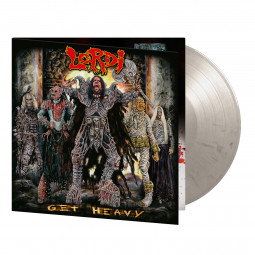 LORDI - GET HEAVY (BLACK/WHITE MARBLED VINYL) - LP