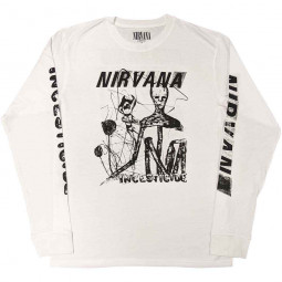 NIRVANA - INCESTICIDE (BACK & SLEEVE PRINT) (LS) -TRIKO