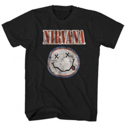 NIRVANA - DISTRESSED LOGO - TRIKO