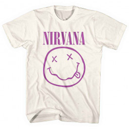 NIRVANA - PURPLE HAPPY FACE (NATURAL) - TRIKO