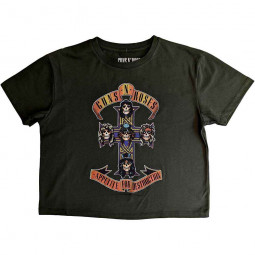 GUNS N' ROSES - APPETITE FOR DESTRUCTION (CROP TOP) (GIRLIE) - TRIKO