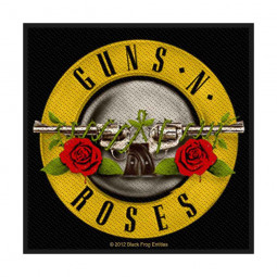 GUNS N' ROSES - BULLET LOGO - NÁŠIVKA