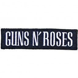 GUNS N' ROSES - TEXT LOGO - NÁŠIVKA