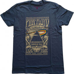 PINK FLOYD - CARNEGIE HALL POSTER (NAVY BLUE) (GIRLIE) - TRIKO