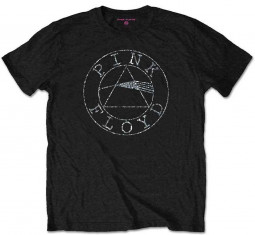 PINK FLOYD - CIRCLE LOGO (EMBELLISHED) - TRIKO