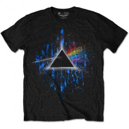 PINK FLOYD - DARK SIDE OF THE MOON (BLUE SPLATTER) - TRIKO