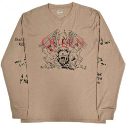 QUEEN - HANDWRITTEN (SLEEVE PRINT) (LS) - TRIKO