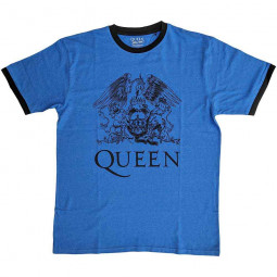 QUEEN - CREST (BLUE) (RAGLAN) - TRIKO