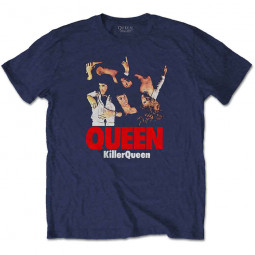 QUEEN - KILLER QUEEN (BLUE) - TRIKO