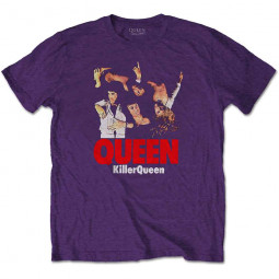 QUEEN - KILLER QUEEN (PURPLE) - TRIKO