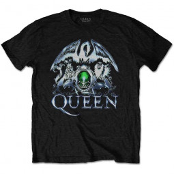 QUEEN - METAL CREST - TRIKO