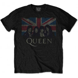 QUEEN - VINTAGE UNION JACK - TRIKO