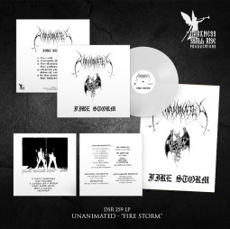 UNANIMATED - FIRE STORM (WHITE VINYL) - LP