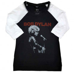 BOB DYLAN - SOUND CHECK (RAGLAN) (GIRLIE) - TRIKO