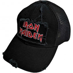 IRON MAIDEN - SCUFFED LOGO (MESH) - KŠILTOVKA