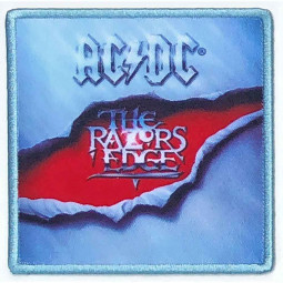 AC/DC - THE RAZORS EDGE (BLUE FRAME) - NÁŠIVKA