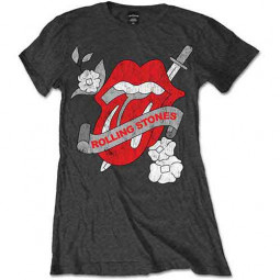 ROLLING STONES - VINTAGE TATTOO (GIRLIE) - TRIKO