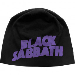 BLACK SABBATH - PURPLE LOGO JD PRINT (BEANIE) - ČEPICE