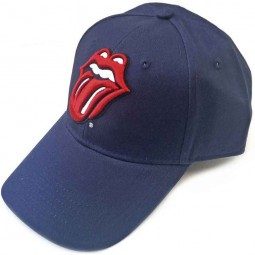 ROLLING STONES - CLASSIC TONGUE (NAVY BLUE) - KŠILTOVKA