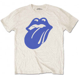 ROLLING STONES - BLUE & LONESOME 1972 LOGO (WHITE) - TRIKO