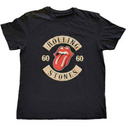 ROLLING STONES - SIXTY BIKER TONGUE (SUEDE FLOCK) - TRIKO