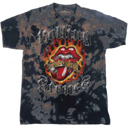 ROLLING STONES - TATTOO FLAMES (WASH COLLECTION) - TRIKO