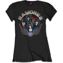 RAMONES - VINTAGE WINGS PHOTO (GIRLIE) - TRIKO