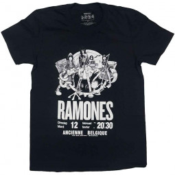 RAMONES - BELGIQUE - TRIKO