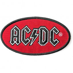 AC/DC - OVAL LOGO - NÁŠIVKA