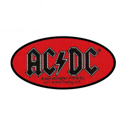 AC/DC - OVAL LOGO 2 - NÁŠIVKA