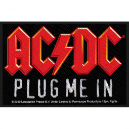 AC/DC - PLUG ME IN - NÁŠIVKA