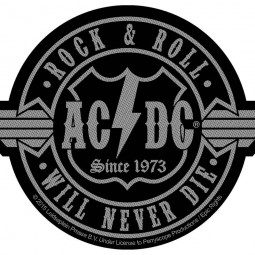 AC/DC - ROCK N ROLL WILL NEVER DIE CUT-OUT - NÁŠIVKA