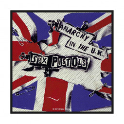 SEX PISTOLS - ANARCHY IN THE UK FLAG - NÁŠIVKA