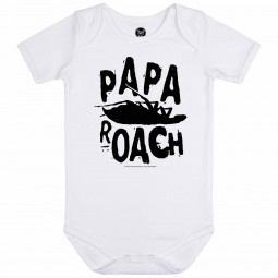 PAPA ROACH - LOGO (WHITE) - BODY