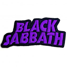 BLACK SABBATH - CUT OUT WAVY LOGO - NÁŠIVKA