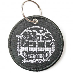 TOM PETTY - CIRCLE LOGO (DOUBLE SIDED PATCH) - PŘÍVĚSEK