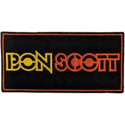 BON SCOTT - LOGO - NÁŠIVKA