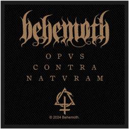 BEHEMOTH - OPVS CONTRA NATVRAM - NÁŠIVKA