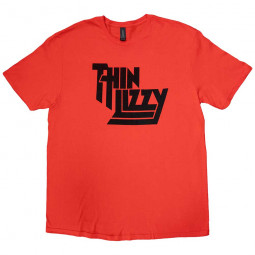 THIN LIZZY - LOGO (RED) - TRIKO