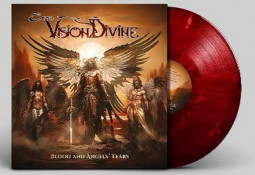 VISION DIVINE - BLOOD AND ANGELS' TEARS (RED MARBLED VINYL) - LP