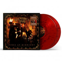 BLACKMORE'S NIGHT - FIRES AT MIDNIGHT (25TH ANNIVERSARY ) (MARBLED) - 2LP