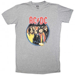 AC/DC - HIGHWAY TO HELL (CIRCLE) (GREY) (GIRLIE) - TRIKO