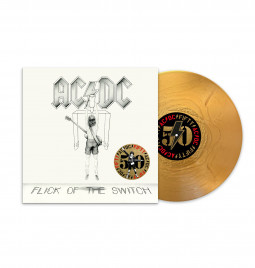 AC/DC - FLICK OF THE SWITCH (GOLD METALLIC) - LP