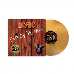 AC/DC - FLY ON THE WALL (GOLD METALLIC) - LP