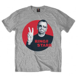 RINGO STARR - PEACE RED CIRCLE - TRIKO