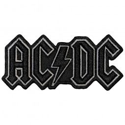 AC/DC - BLACK LOGO (STANDART) - NÁŠIVKA